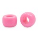 Acrylic beads rondelle 9mm Bubblegum pink